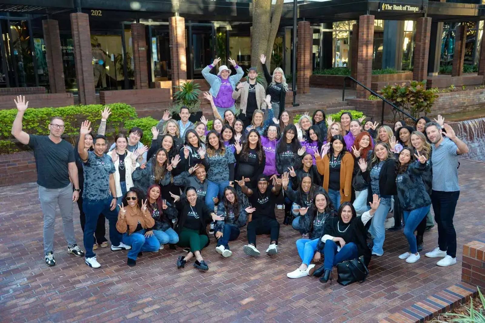 Imagine Ortho Team outside